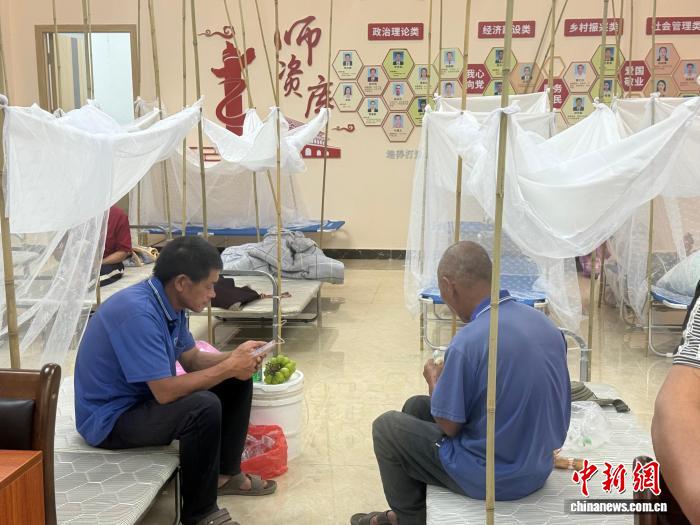 江门台山迎战台风“桦加沙”：安置点保障民众安全
