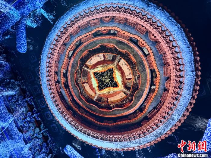 数字技术赋能：沉浸式藻井艺术展解锁古建新魅力