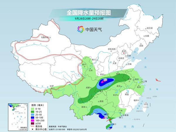 广西云南暴雨预警