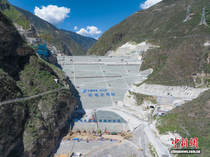 华电金上拉哇水电站：世界最高面板堆石坝启动混凝土浇筑