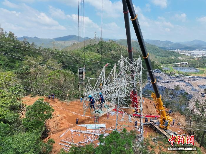 中国南方地区受台风“桦加沙”影响用户全面复电
