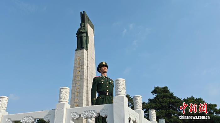 烈士纪念日仪式现场