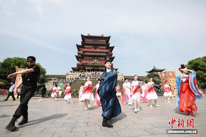 滕王阁景区NPC才艺展示