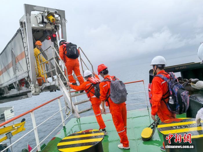 海上风电平台工作人员撤离