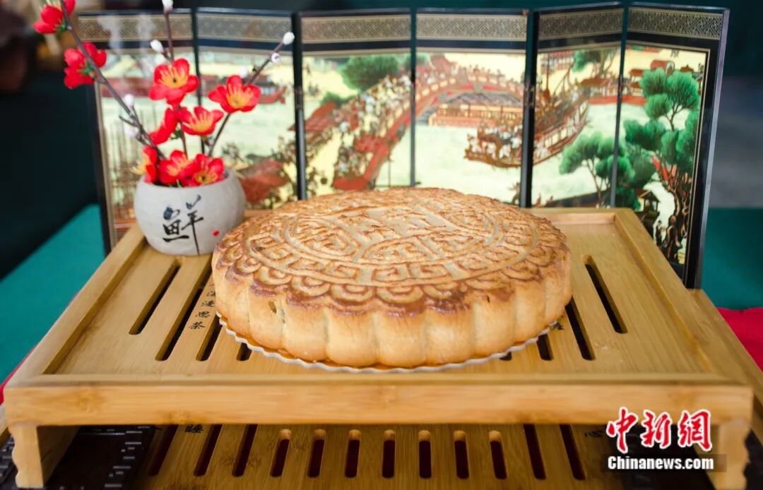 合浦大月饼制作过程