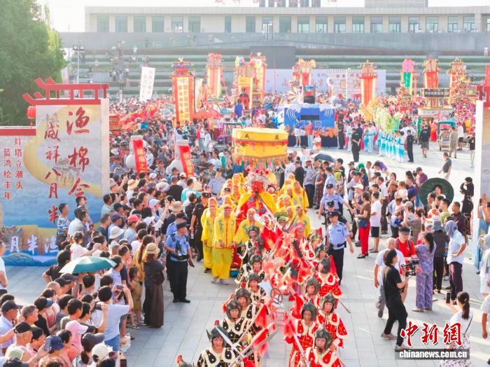 浙江鄞州咸祥八月半渔棉会：重现滨海非遗盛典