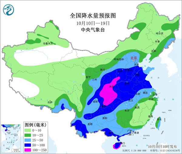 未来十天北方降雨趋势