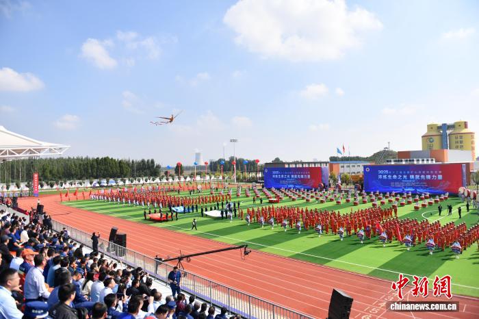 应急救援“尖兵”山东竞技 展国家常备应急骨干力量新面貌