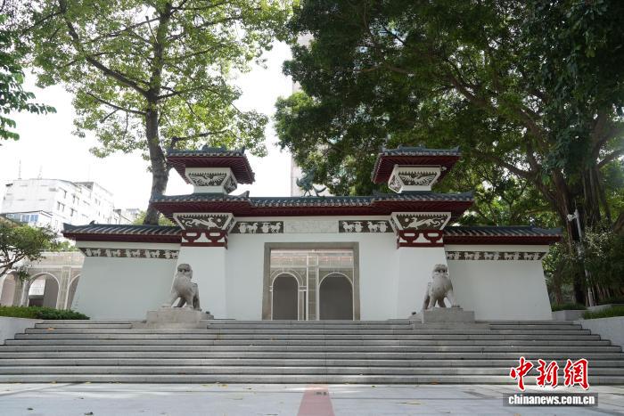 广州文化公园十三行印迹园正式对外开放