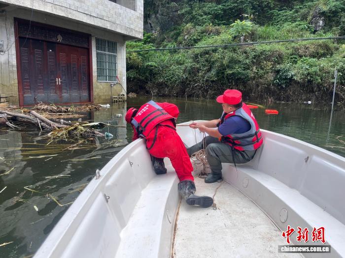 智能装备助力广西百色排涝 科技成救援硬核支撑