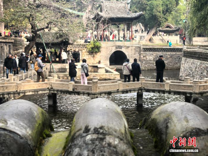 晋祠难老泉水位创新高 复流工程成效显著