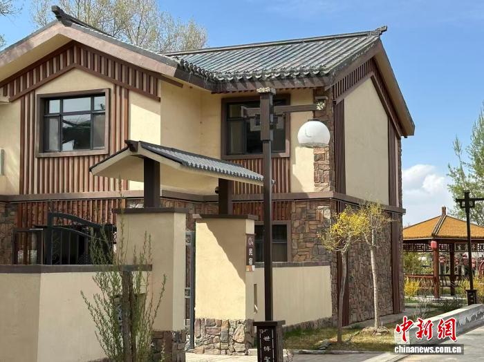 甘肃美丽乡村景色