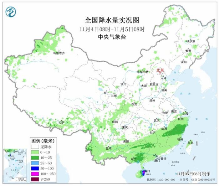台风海鸥移入南海 中国气象局启动四级应急响应