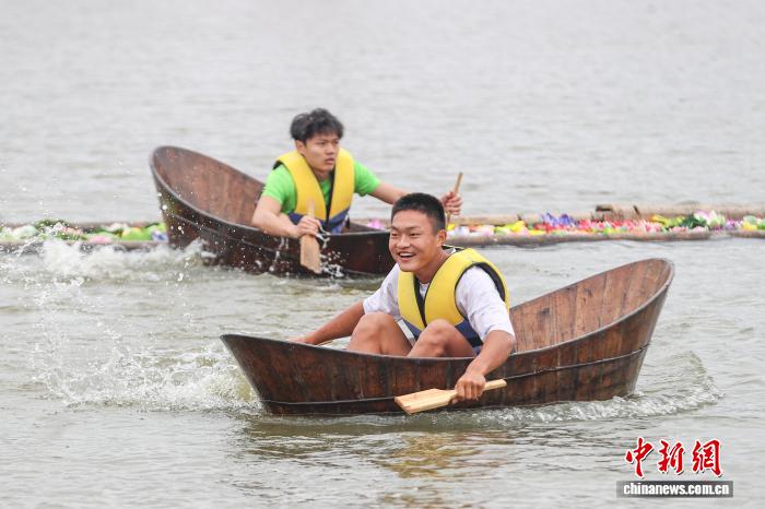 荷塘采莲项目现场