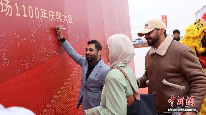 天津长芦汉沽盐场1100年庆典活动现场