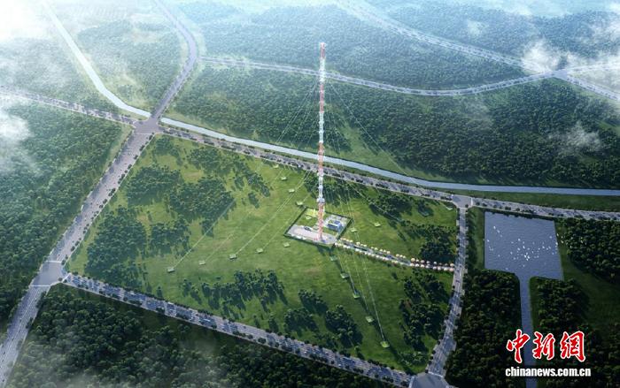 合肥开建全球最高400米大气环境气象梯度观测塔
