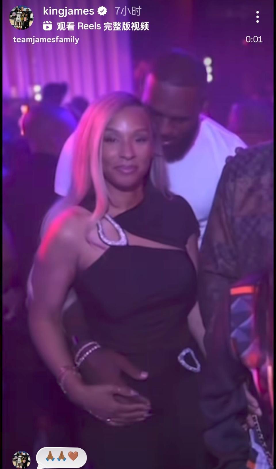 NBA模范夫妻！詹姆斯12周年结婚纪念日深情告白萨瓦娜