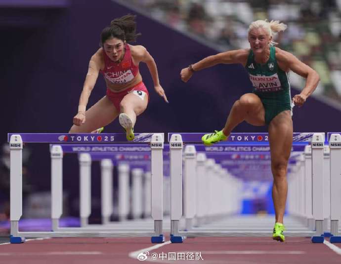 2025东京田径世锦赛：吴艳妮女子100米栏预赛小组第五出局