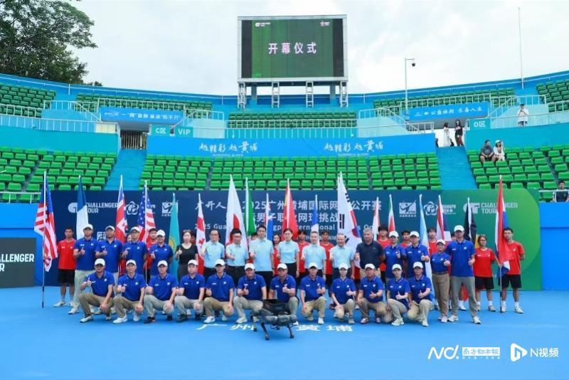 2025广州黄埔国际网球公开赛ATP100盛大启幕，70+高手激战