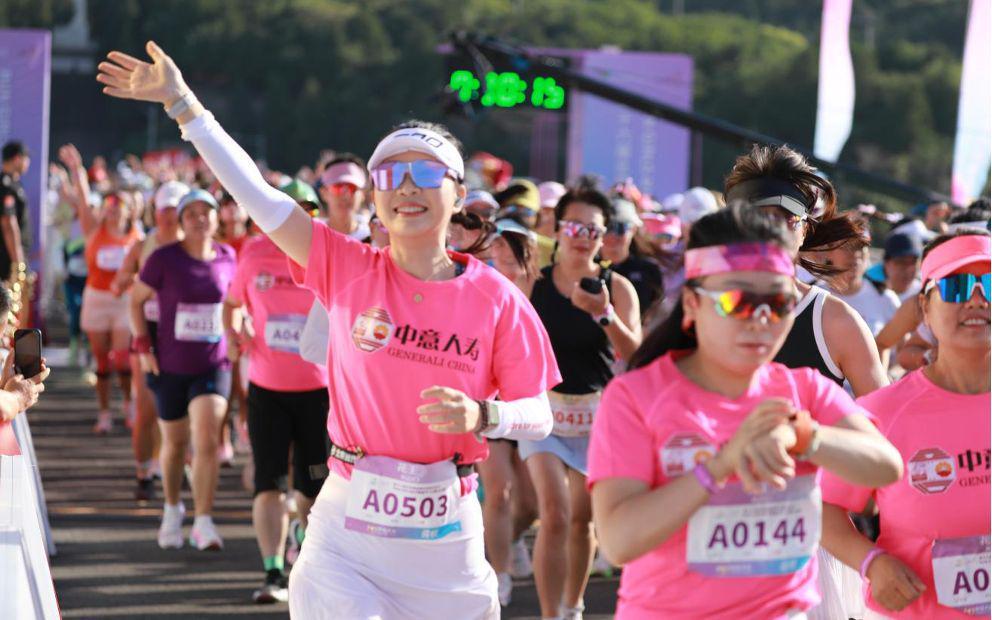 第十六届北京奥运RUN GIRLS女子跑昌平开跑 赛道重现奥运风采