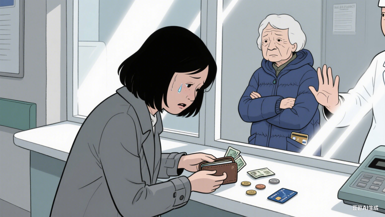 老公把工资交给他妈保管，结果他在ICU等钱救命，他妈却拒绝拿钱