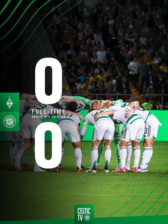 哈萨克超凯拉特点球3-2胜凯尔特人 队史首进欧冠正赛