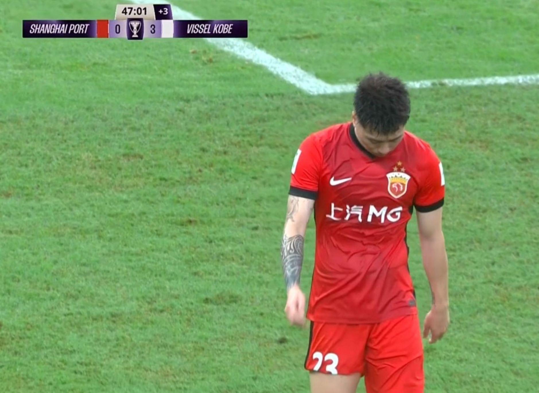 0-3惨败！上海海港主场不敌J联赛第4神户胜利船 媒体呼吁重视亚冠