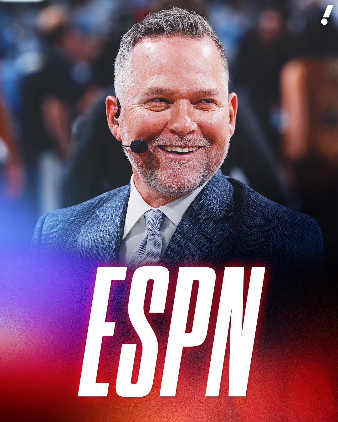 ESPN官宣：前掘金冠军主帅马龙加盟担任全职分析师