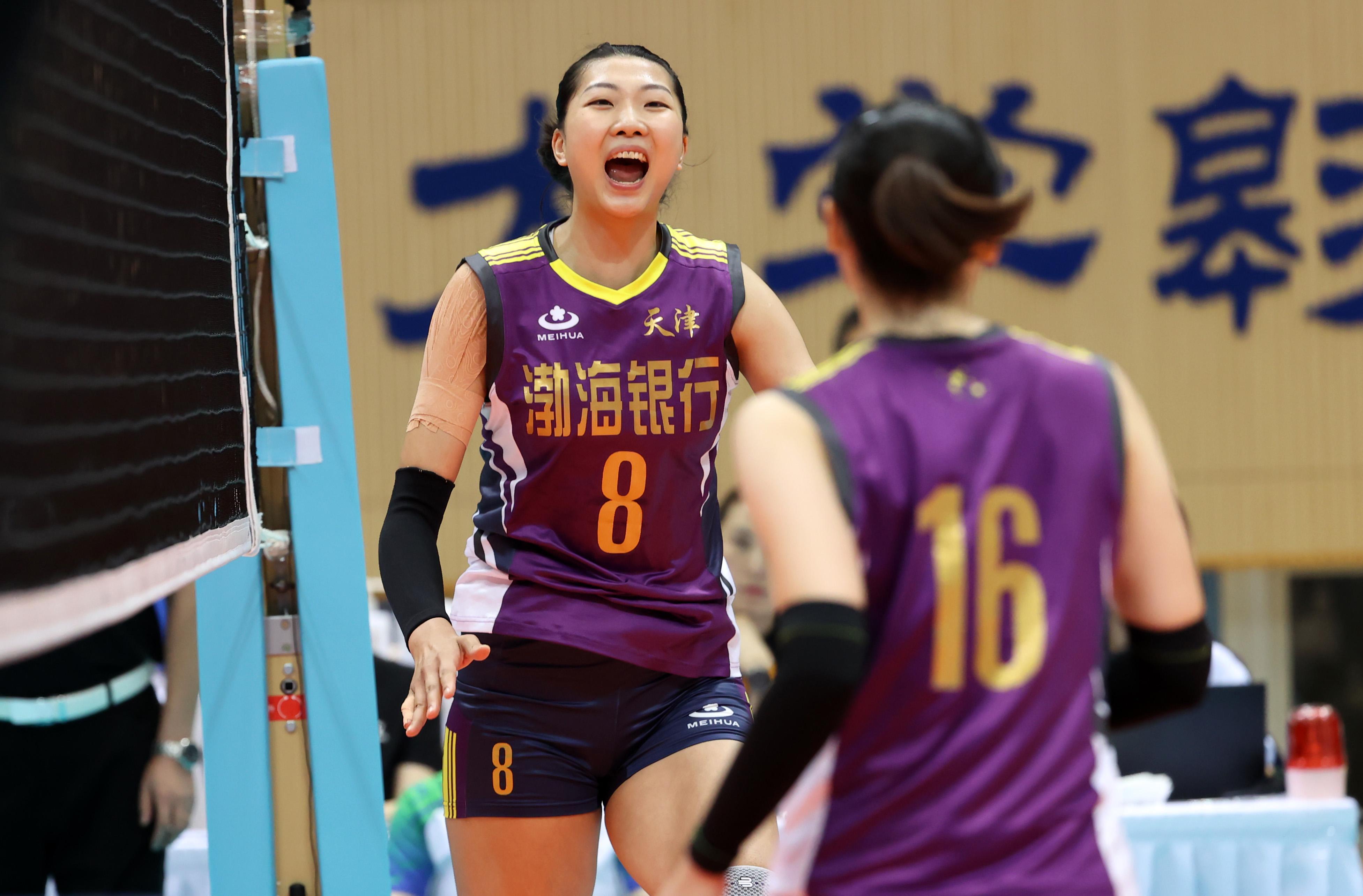 2米袁心玥强势加盟！天津女排四巨头合体，李盈莹伤愈备战全运