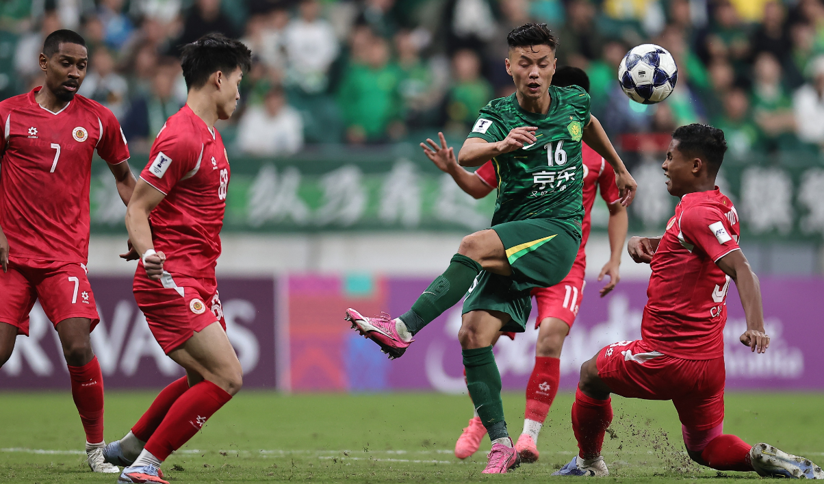 国安亚冠主场2-2平越南河内，中超球队首次主场失分