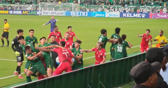 国安亚冠赛球员冲突