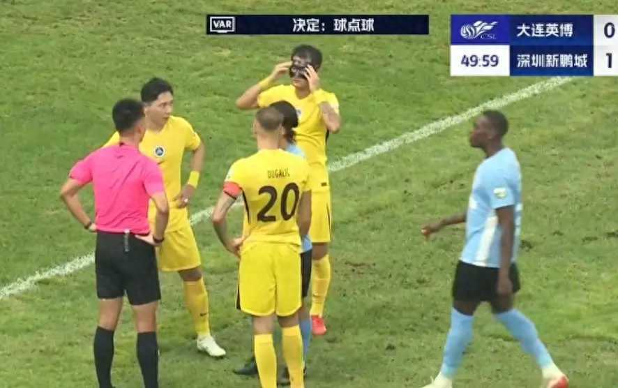 大连英博1:1战平云南玉昆，马镇乌龙助攻安德森离队倒计时
