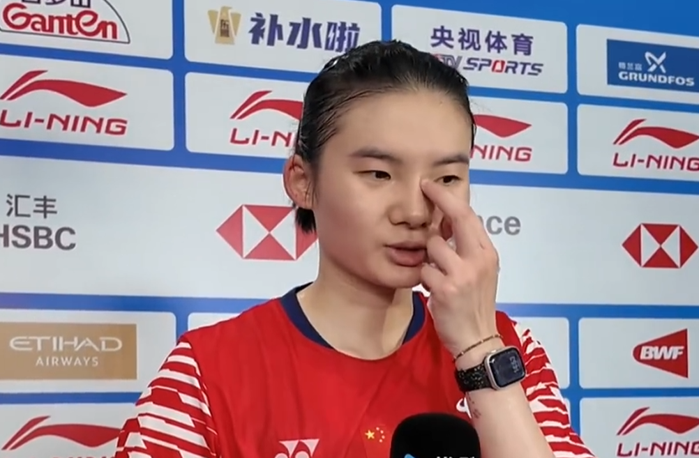 韩悦0-2负于安洗莹赛后反思：速度连贯存差距，直言不敢打