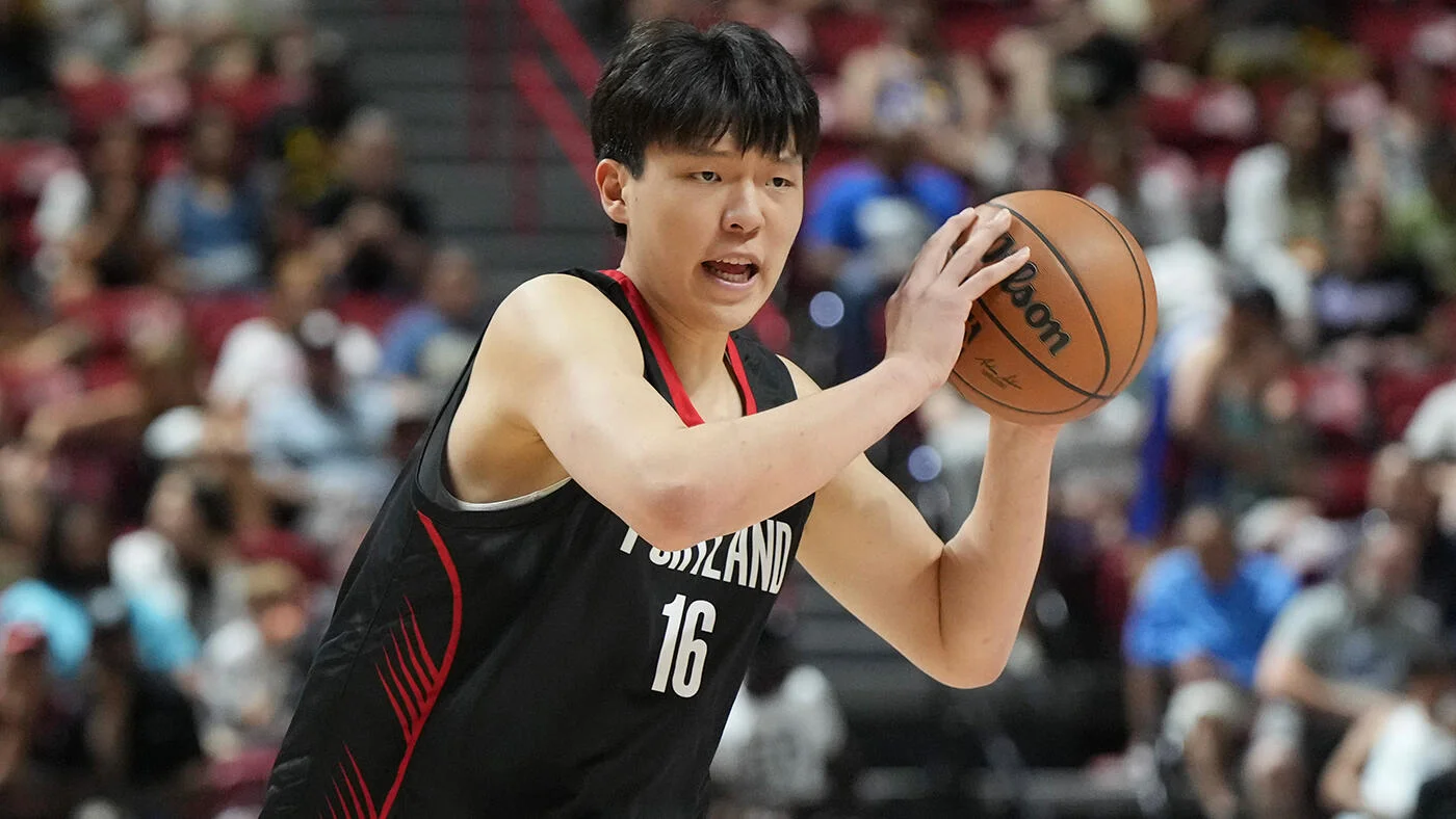 杨瀚森新赛季数据预测：场均8+7+3，暂任开拓者第三中锋
