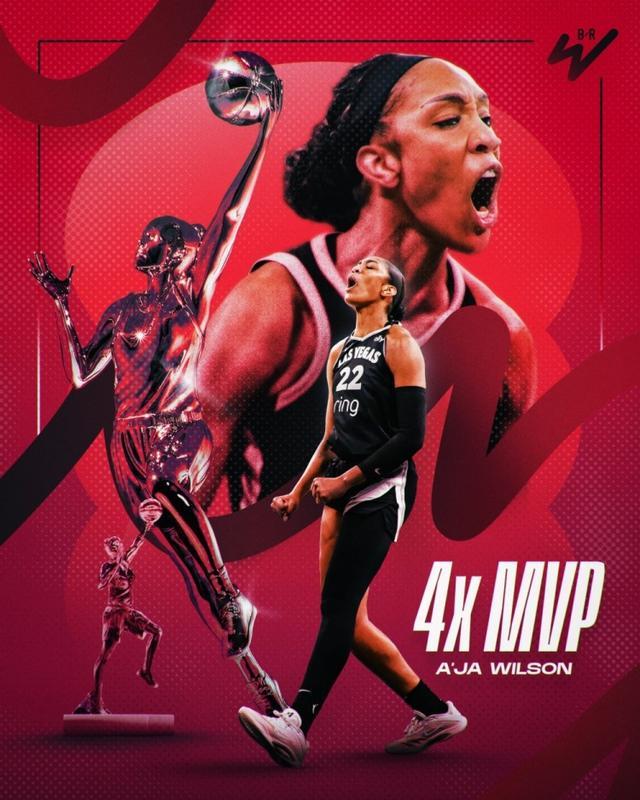 NBA与WNBA四夺MVP传奇：仅6人达成 乔丹詹姆斯领衔 阿贾创历史