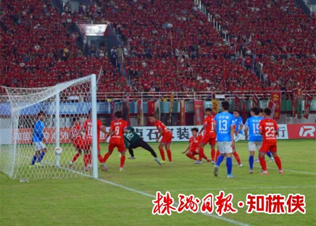 湘超联赛：株洲队客场两连胜 2-0力克张家界队领跑积分榜