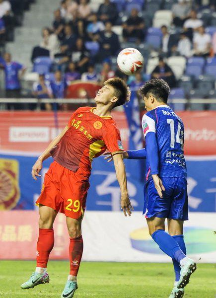 石家庄功夫14号马冲冲比赛瞬间
