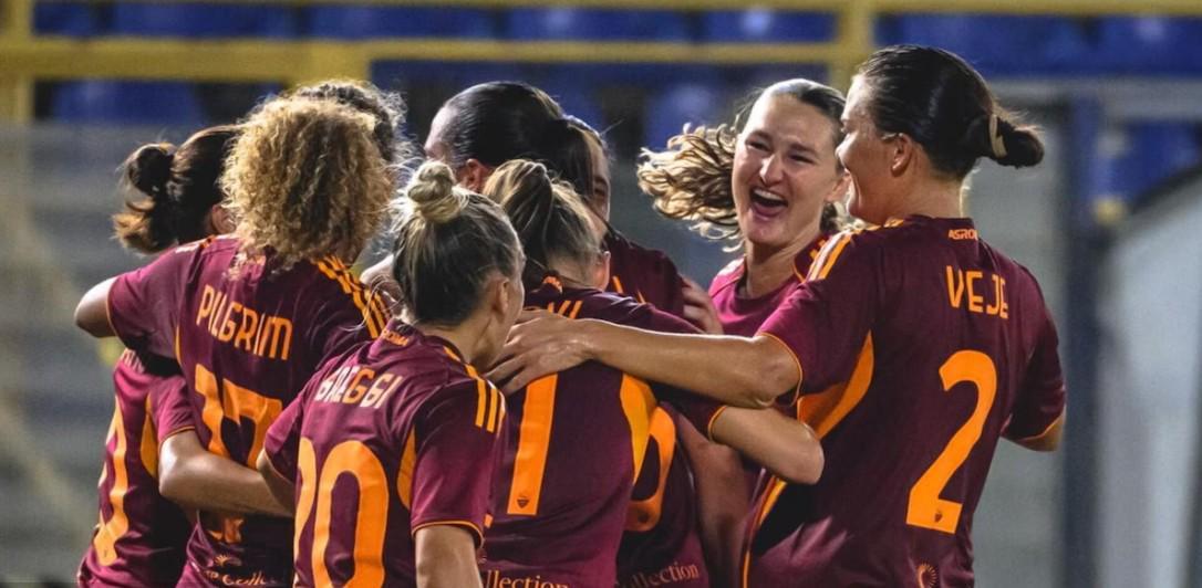 罗马女足3-0胜拉齐奥女足，晋级意甲女足杯决赛