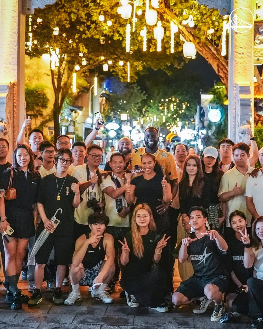 追梦格林中国行纪念照