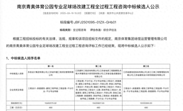 江苏首座5万人专业足球场即将亮相，南京青奥体育公园改建进行时