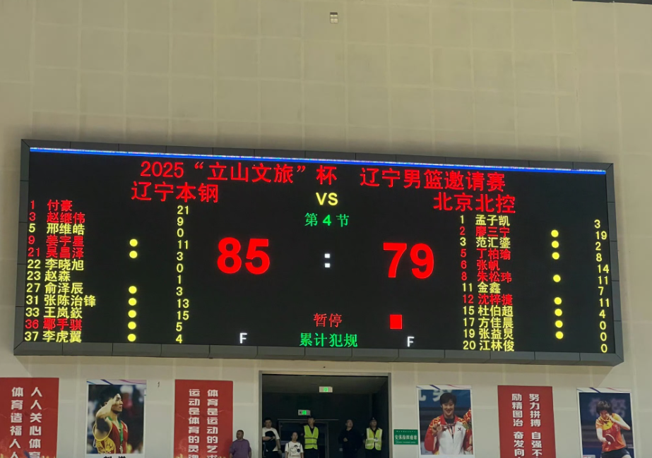 辽篮击败北控！赛后收获四大喜讯，杨鸣表态新赛季目标总冠军