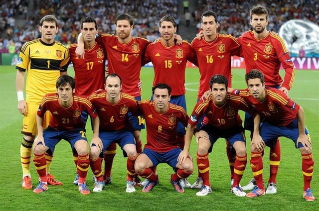 2012欧洲杯决赛：西班牙460无锋阵6大传奇中场4-0完胜意大利