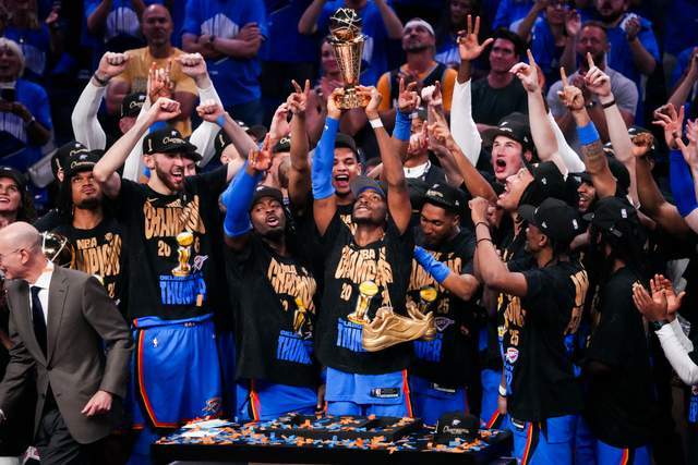 NBA新赛季30队实力分档：雷霆领衔争冠，湖人快船次之