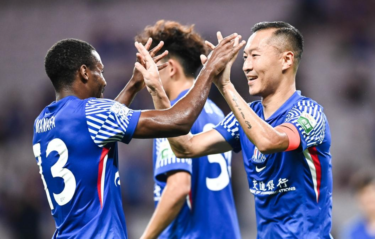 中超第3名上海申花狂胜6球：终结4场不胜，冠军目标再燃希望