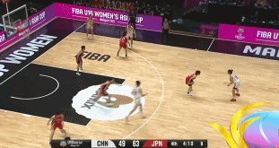 U16女篮亚洲杯：袁艺芯11投3中得7分，手感欠佳难救主