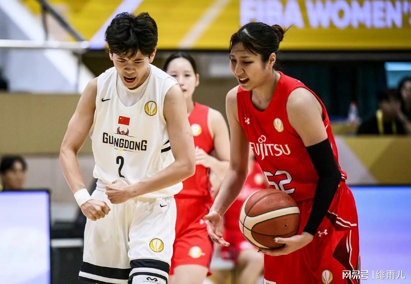 广东女篮28分大胜日本 登顶亚洲新霸主