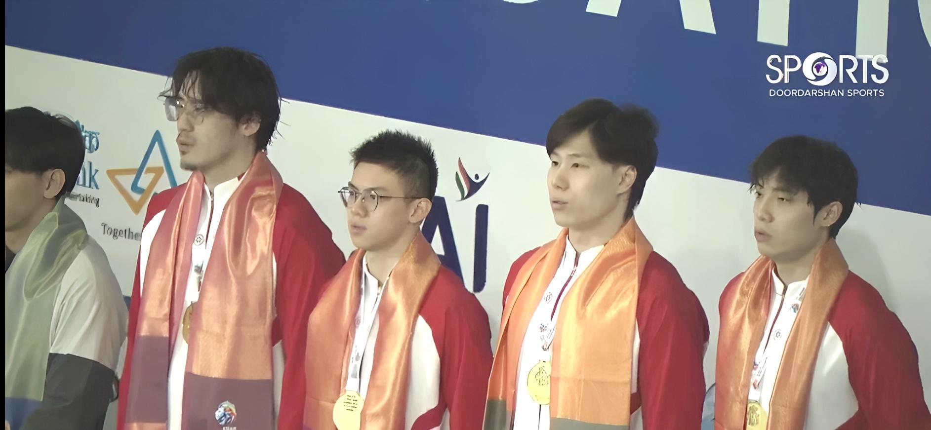 游泳亚锦赛印度重启，中国队首日狂揽8金创佳绩