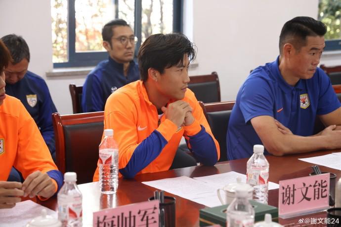谢文能谈公益活动：强军精神与泰山队精神高度契合
