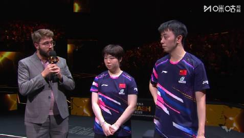 陈垣宇/蒯曼3-2险胜头号种子林仲勋/申裕斌，混双8强战再迎强敌