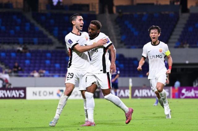 亚冠精英赛：加布里埃尔替补破门 海港1-1战平广岛三箭